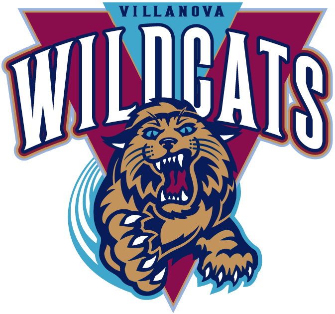 Villanova Wildcats 1996-2003 Primary Logo iron on transfers for fabric